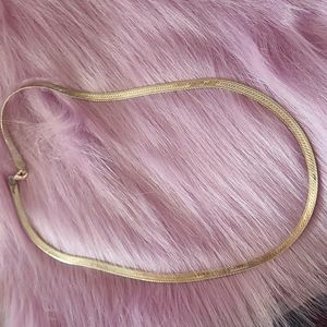 18 inch 4mm Silver Herringbone Necklace